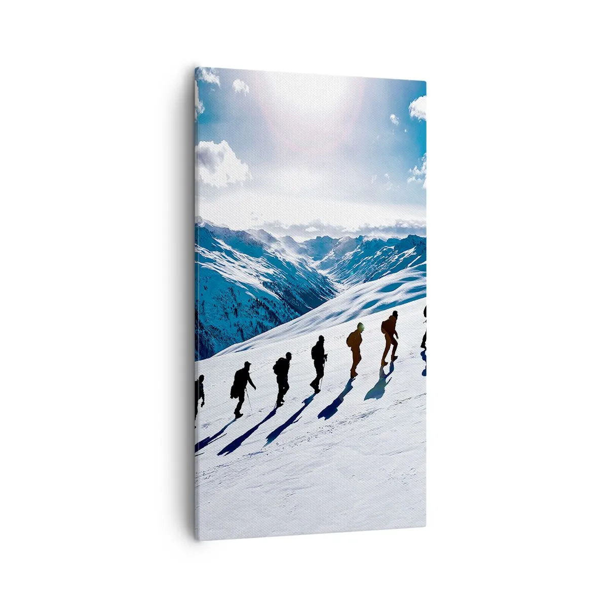 Canvastavla - Bild på duk - Erövrarnas lag - 55x100 cm