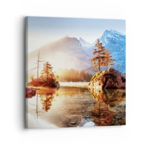 Canvastavla - Bild på duk - Naturen i ett nytt ljus - 30x30 cm