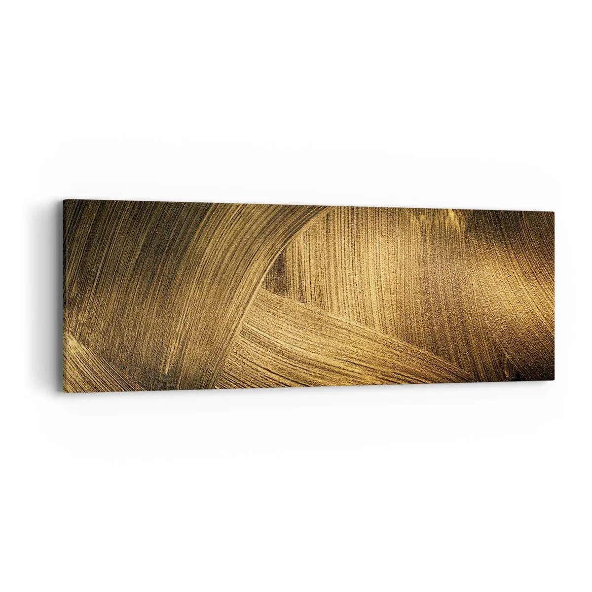 Canvastavla - Bild på duk - I gyllene labyrint - 90x30 cm