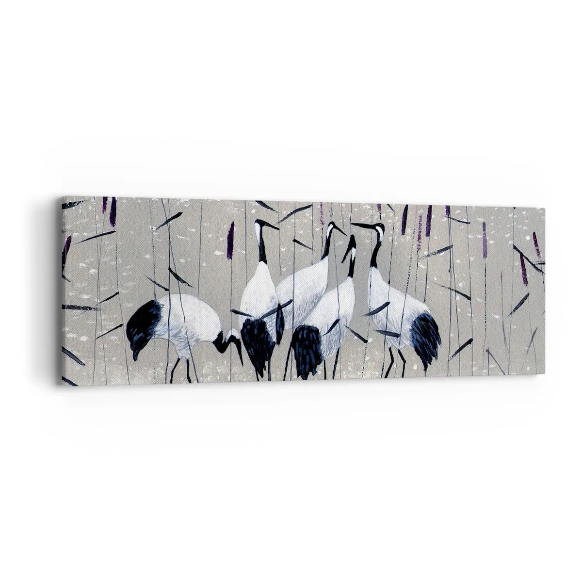 Canvastavla - Bild på duk - Bland sina - 90x30 cm