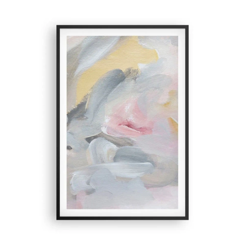Affisch i svart ram - I en pastellfärgad värld - 61x91 cm