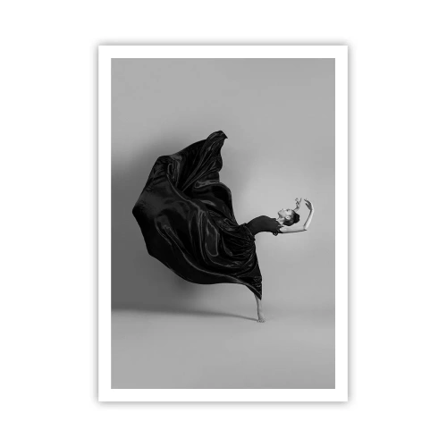 Affisch - Bevingad av musiken - 70x100 cm