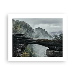 Affisch - Äventyret är på väg att börja - 50x40 cm