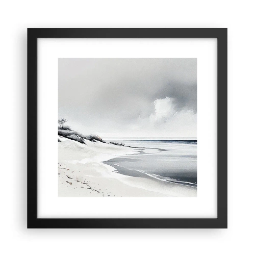 Affisch i svart ram - Alltid tillsammans - 30x30 cm
