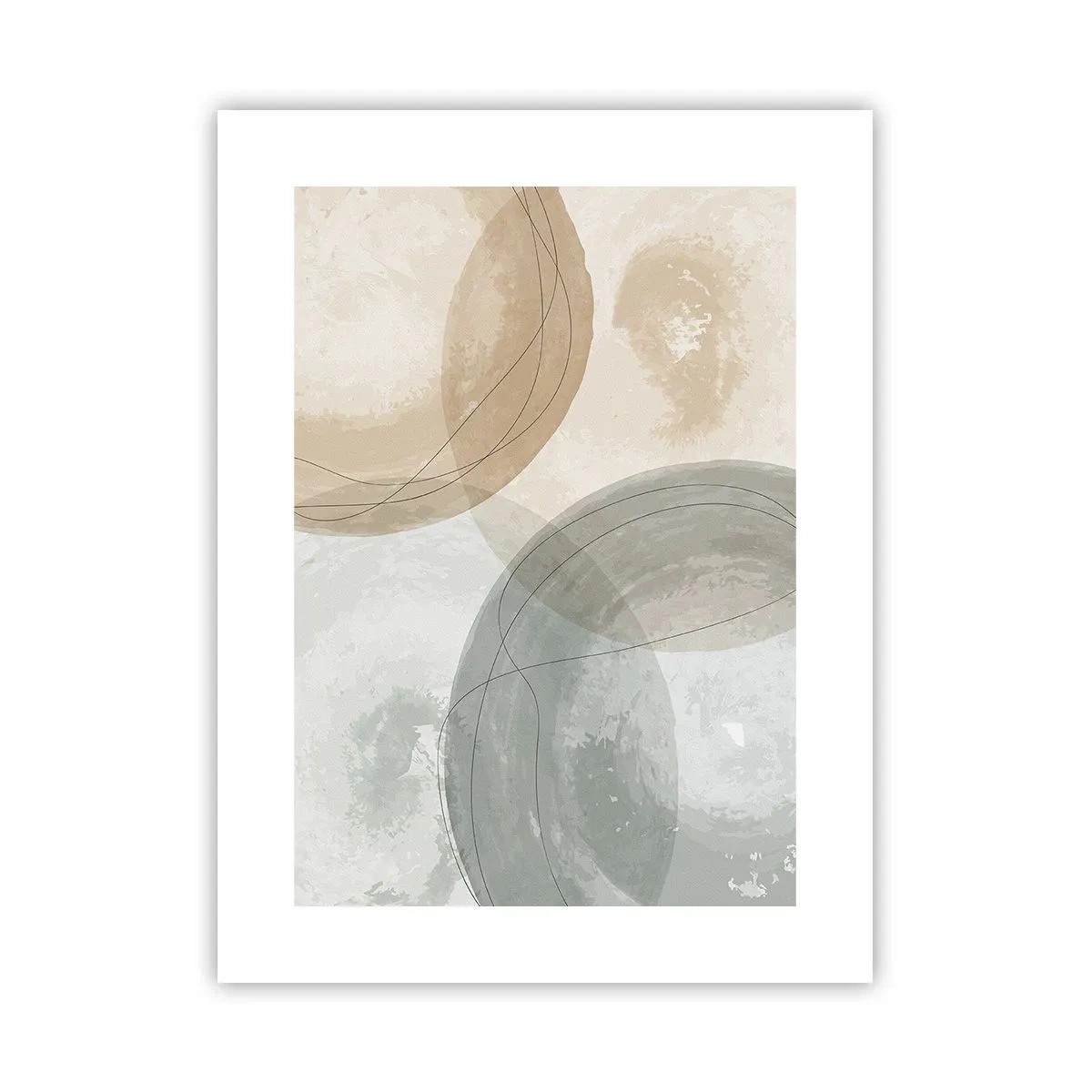 Affisch - Världars samspel - 30x40 cm