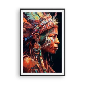 Affisch i svart ram - En magisk ritual - 61x91 cm