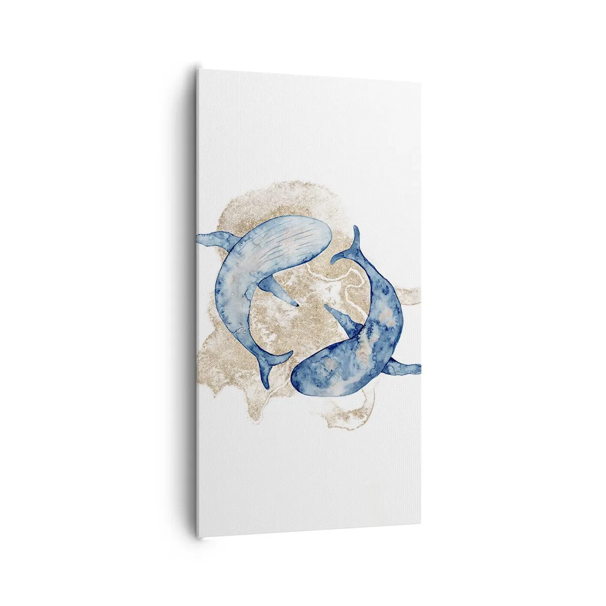 Canvastavla - Bild på duk - Vänskap eller kärlek? - 65x120 cm