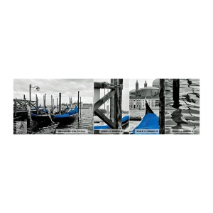 Provbit av självhäftande fototapet Deluxe Sticker - Fundersamt Venedig - Stad, Venedig, Italien - 100x30 cm