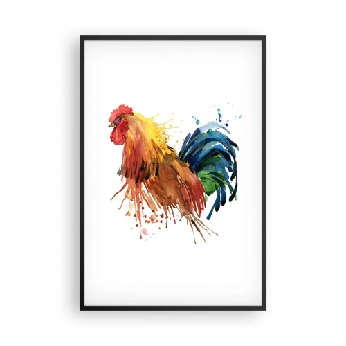 Affisch i svart ram - Kungliga kläder, kunglig stolthet - 61x91 cm