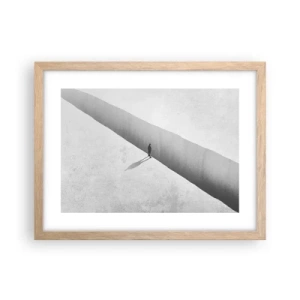 Affisch i ram av ljusek - Tydligt mål - 40x30 cm