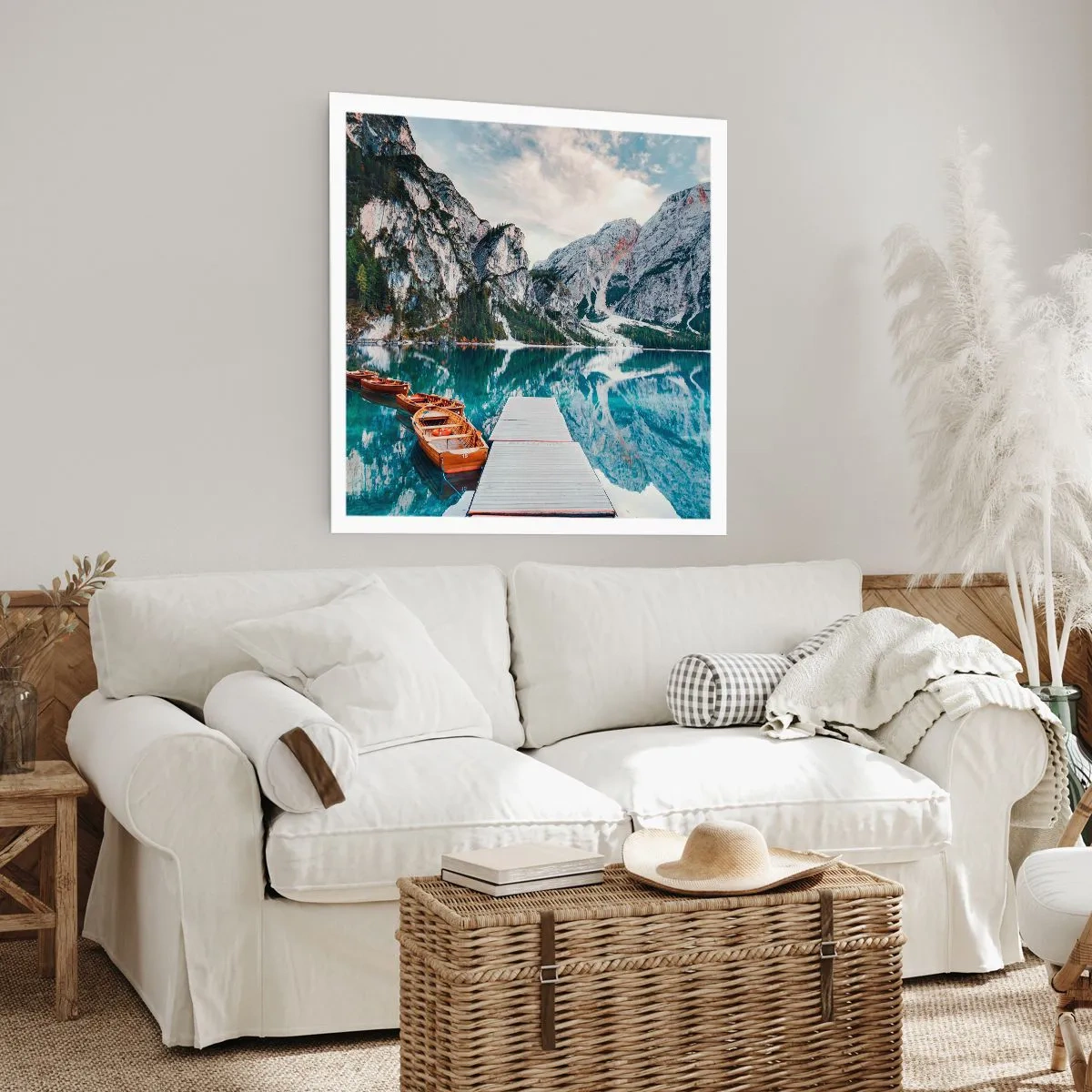 Affisch - Vi visar dig skönhet - 40x40 cm