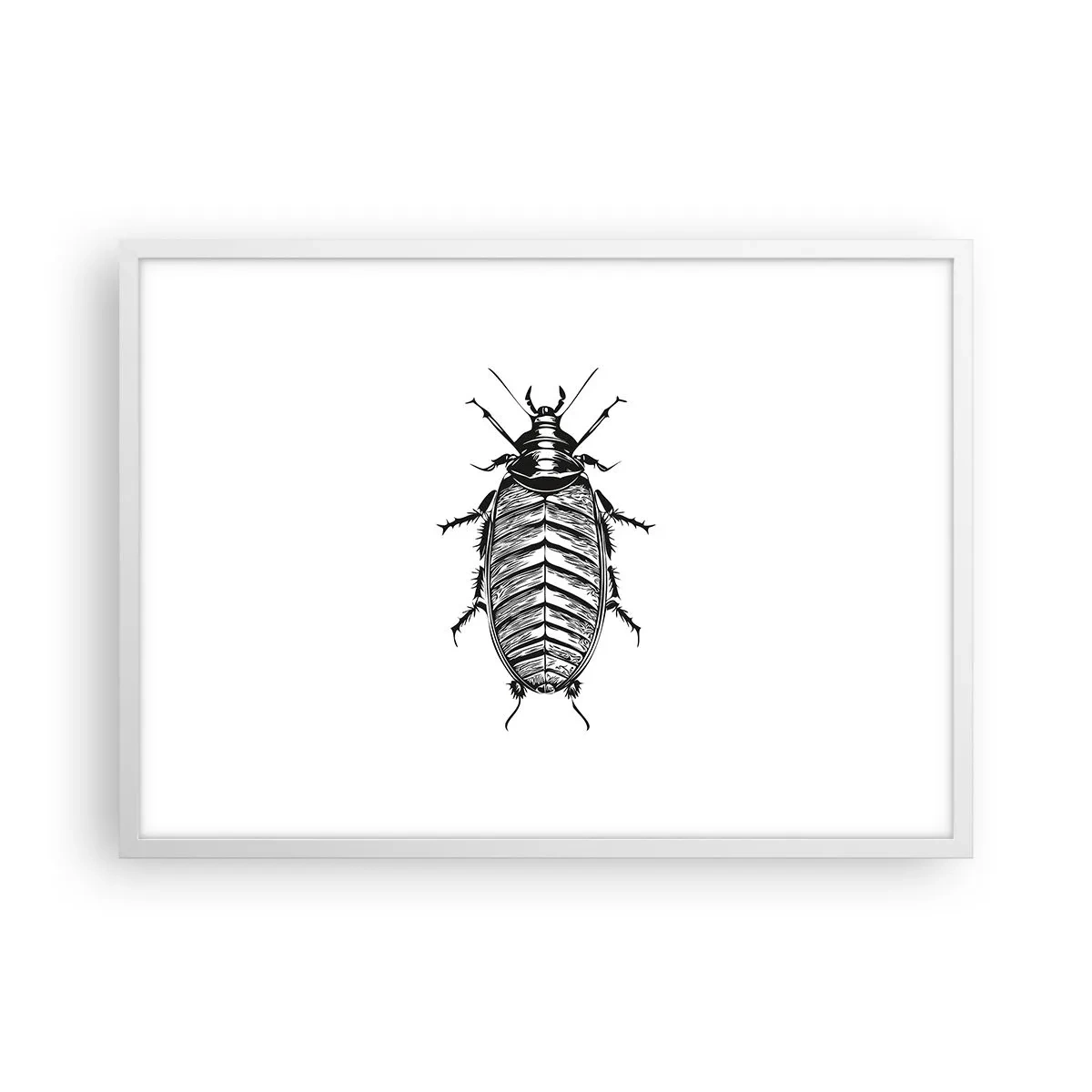 Affisch i vit ram - Vilket exemplar! - 70x50 cm