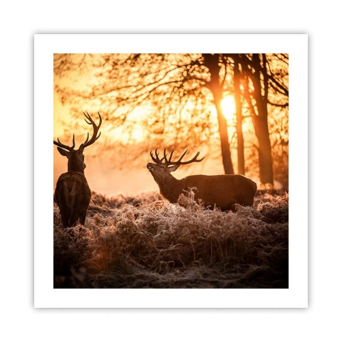 Affisch - Jägarens dröm - 50x50 cm
