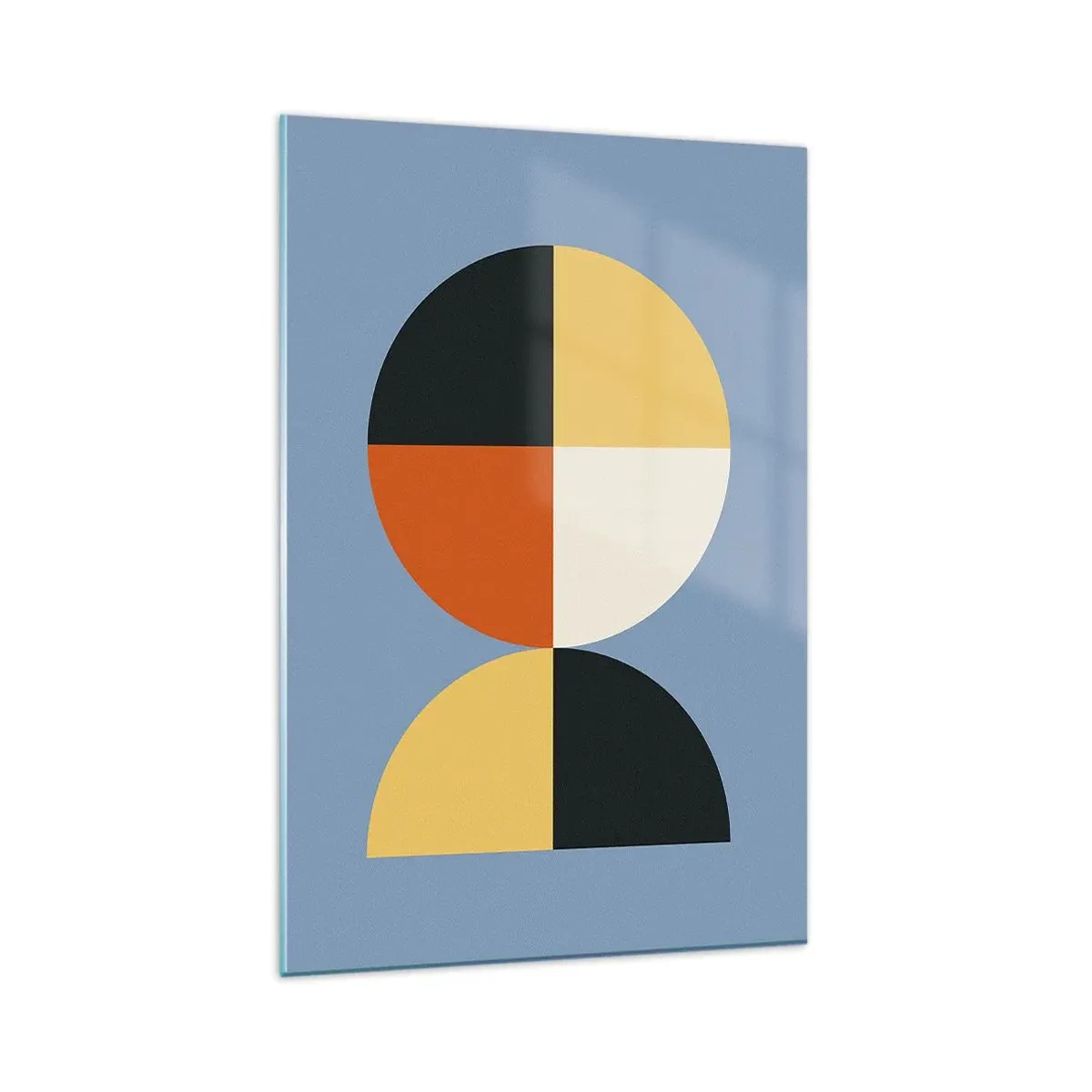 Glastavla - Bild på glas - Titta och räkna - 80x120 cm