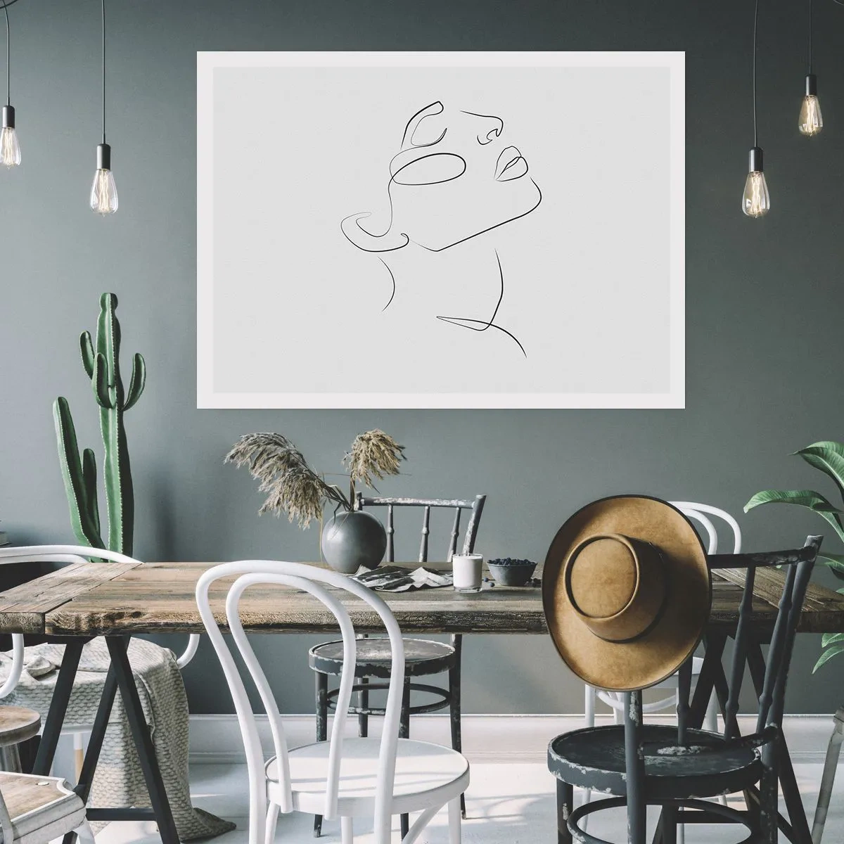 Affisch - Drömmens meander - 100x70 cm