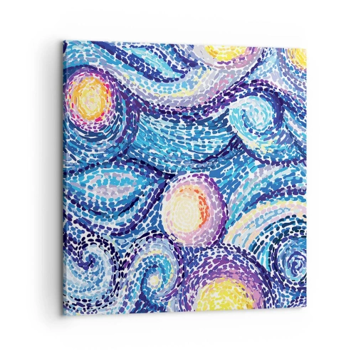 Canvastavla - Bild på duk - Från van Goghs tavla - 60x60 cm