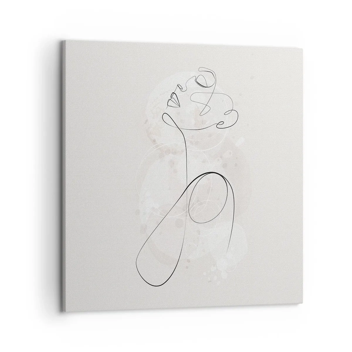 Canvastavla - Bild på duk - Skönhetens spiral - 50x50 cm