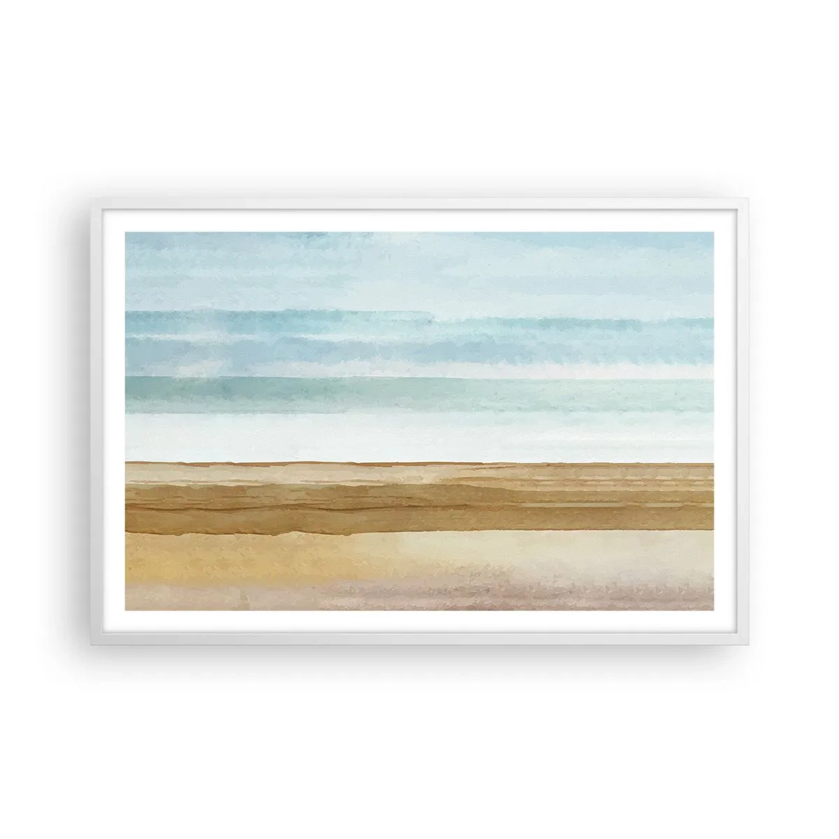 Affisch i vit ram - Svalkande - 91x61 cm