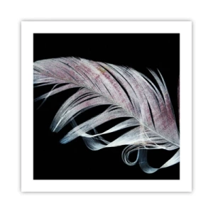 Affisch - Tänk på smekning - 50x50 cm