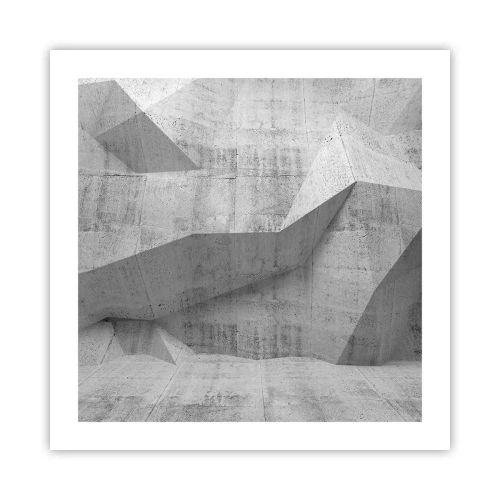 Affisch - En riktig utmaning - 50x50 cm