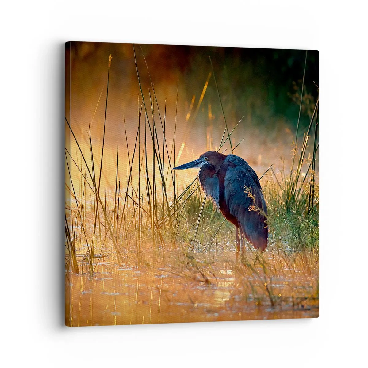 Canvastavla - Bild på duk - Sluta fota - 30x30 cm