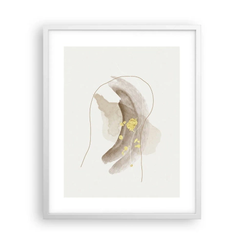 Affisch i vit ram - Träffat i rummet - 40x50 cm