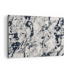 Canvastavla - Bild på duk - Motsatsernas interpenetration - 120x80 cm