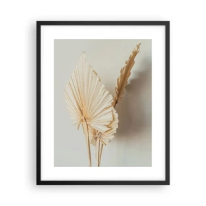 Affisch i svart ram - När du behöver stillhet - 40x50 cm