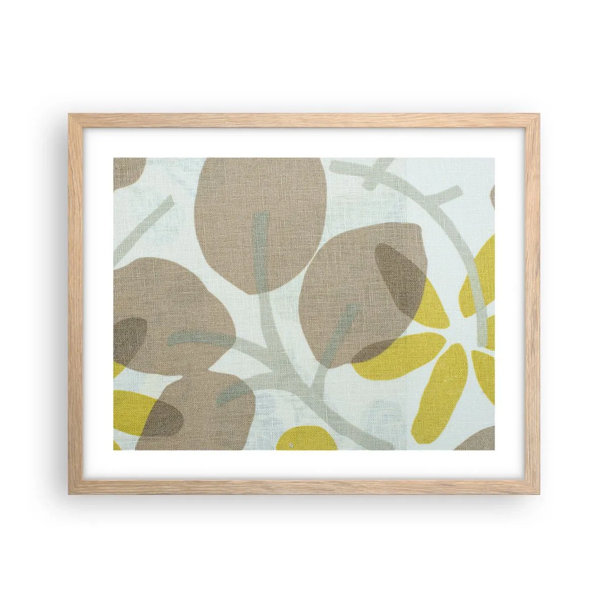 Affisch i ram av ljusek - Komposition i solskenet - 50x40 cm