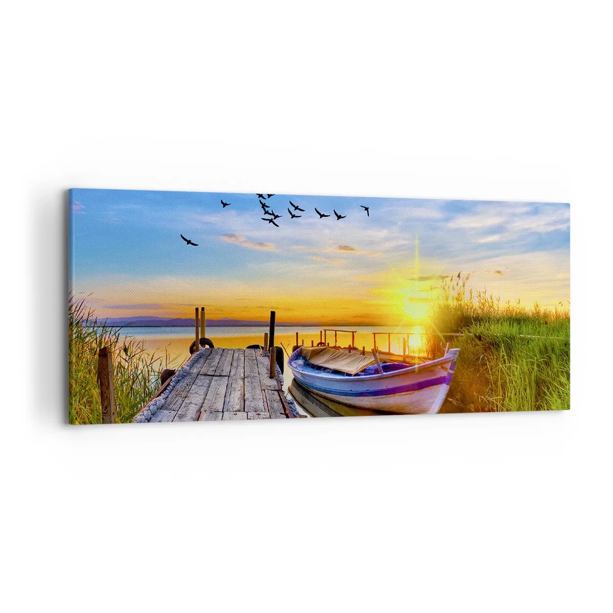 Canvastavla - Bild på duk - Adjö, vi ses imorgon - 120x50 cm