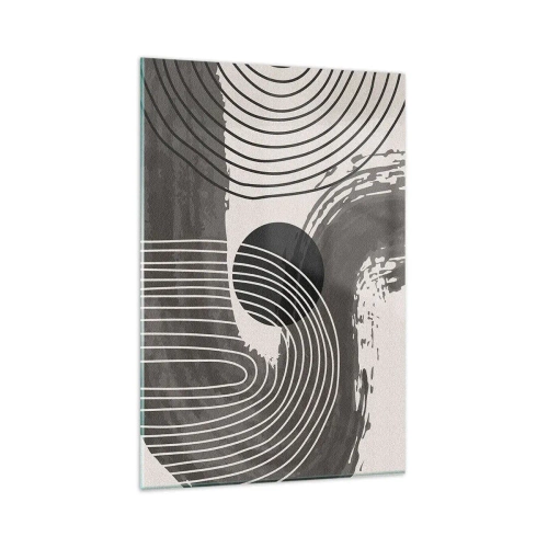 Glastavla - Bild på glas - Ovalen vinner - 80x120 cm