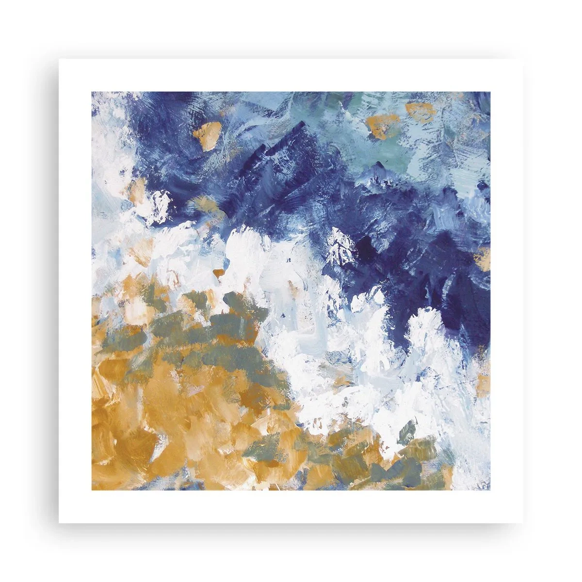 Affisch - Elementens dans - 50x50 cm