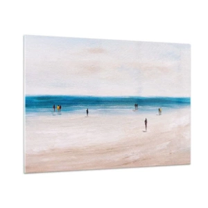 Glastavla - Bild på glas - Ett naturligt behov - 100x70 cm