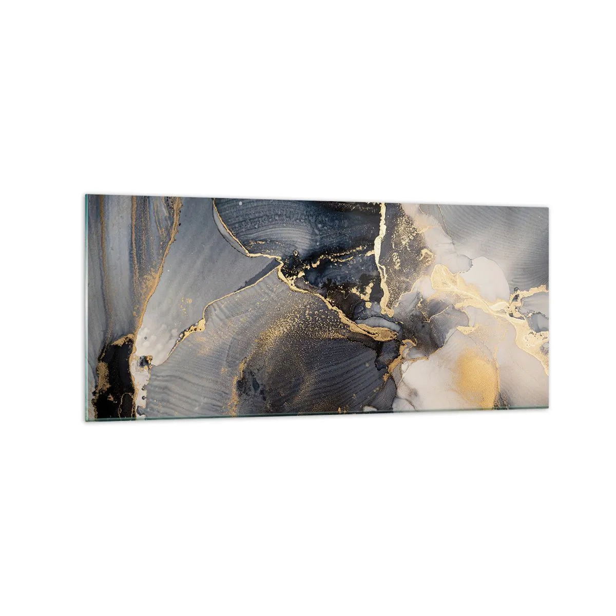 Glastavla - Bild på glas - En stens liv - 120x50 cm