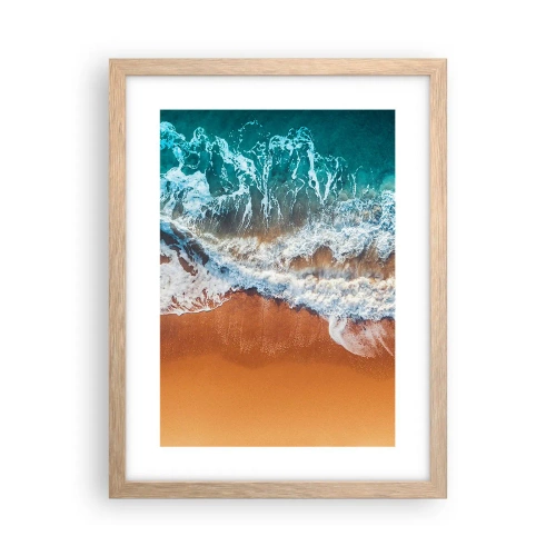 Affisch i ram av ljusek - Alltid i par - 30x40 cm
