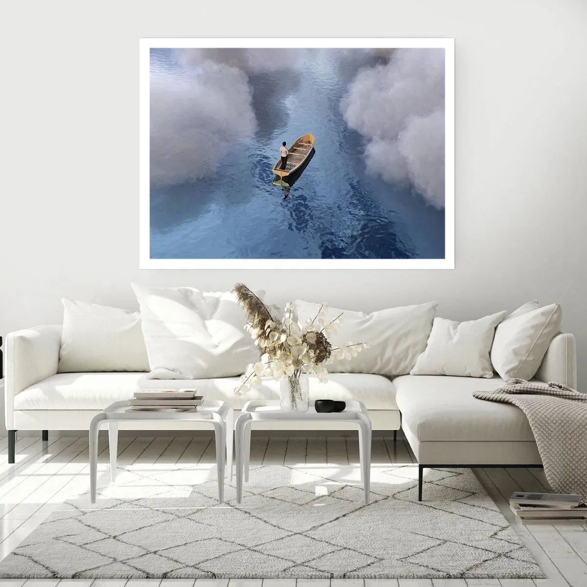 Affisch - Livet - resan - det okända - 70x50 cm