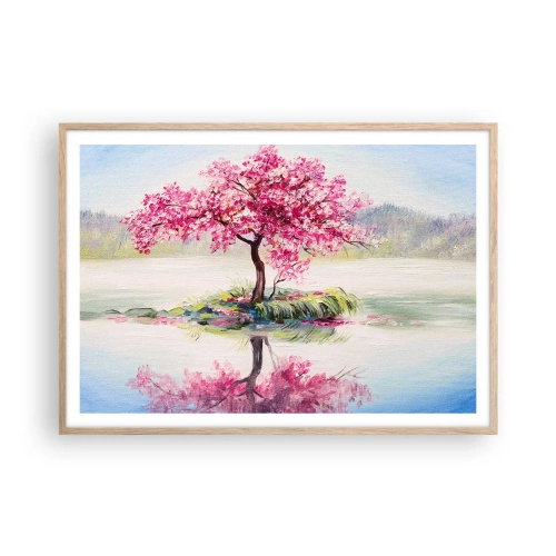 Affisch i ram av ljusek - Vårens högtid - 100x70 cm