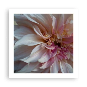 Affisch - Blommande friskhet - 50x50 cm