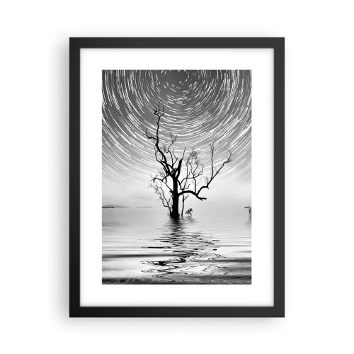 Affisch i svart ram - Naturens symfoni - 30x40 cm