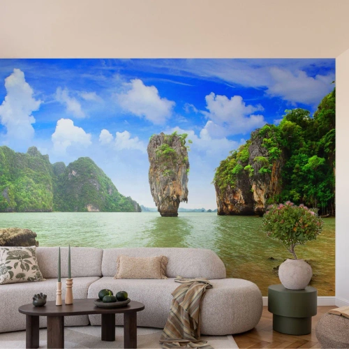 Fototapet Premium Sand - Naturens bergsunder - Landskap, Natur, Tropikerna - 500x350 cm