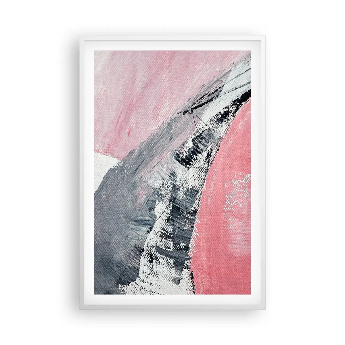 Affisch i vit ram - Anpassad komposition - 61x91 cm