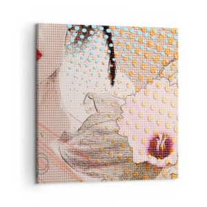 Canvastavla - Bild på duk - Serieheroin - 50x50 cm