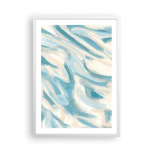 Affisch i vit ram - Vårvindar - 50x70 cm