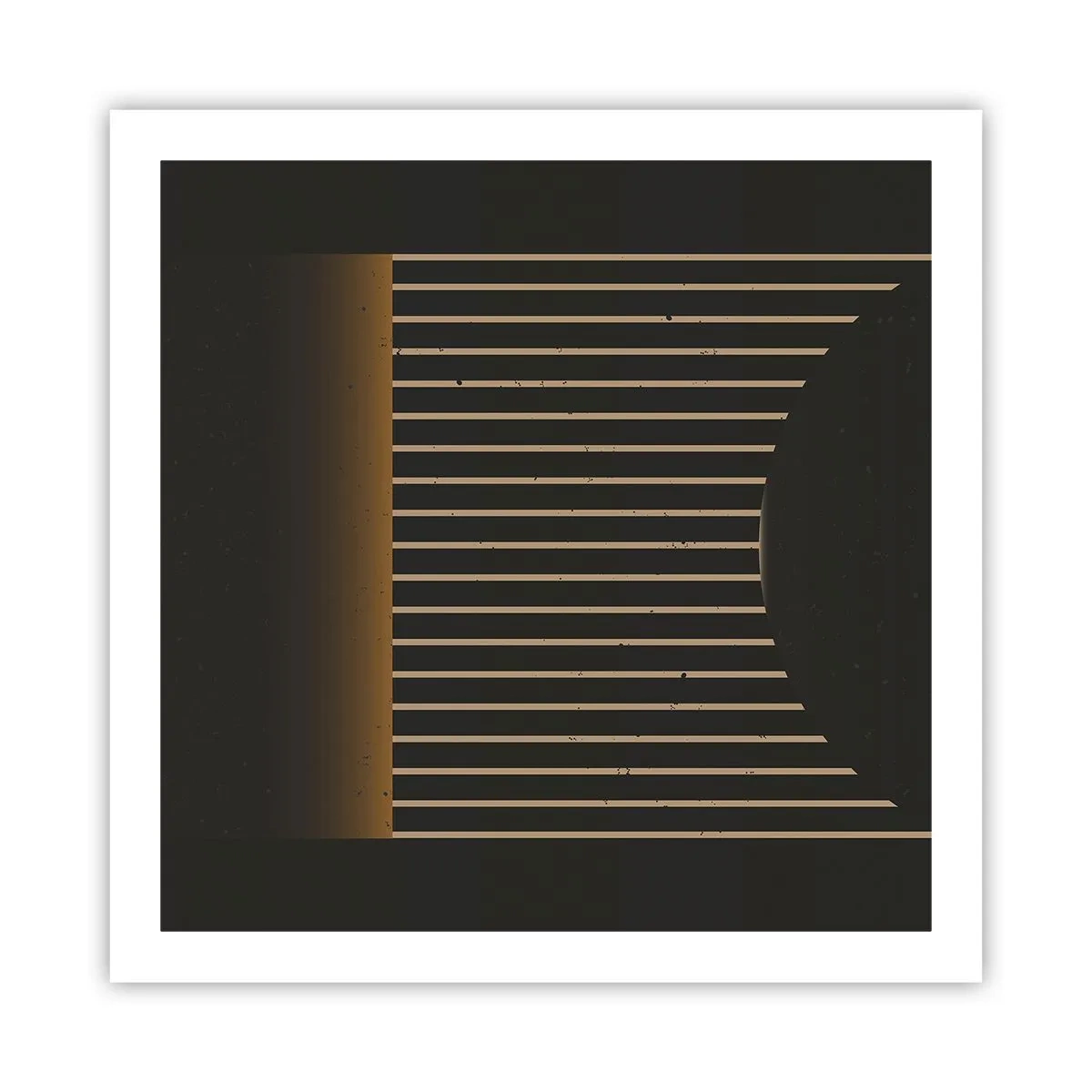 Affisch - Utforska mörkret - 60x60 cm