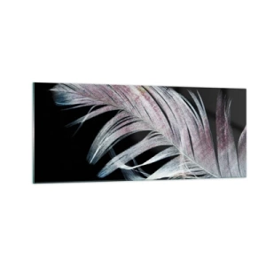 Glastavla - Bild på glas - Tänk på smekning - 100x40 cm
