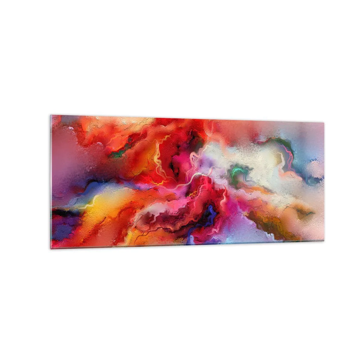Glastavla - Bild på glas - Fåna drömmarna - rök - 120x50 cm