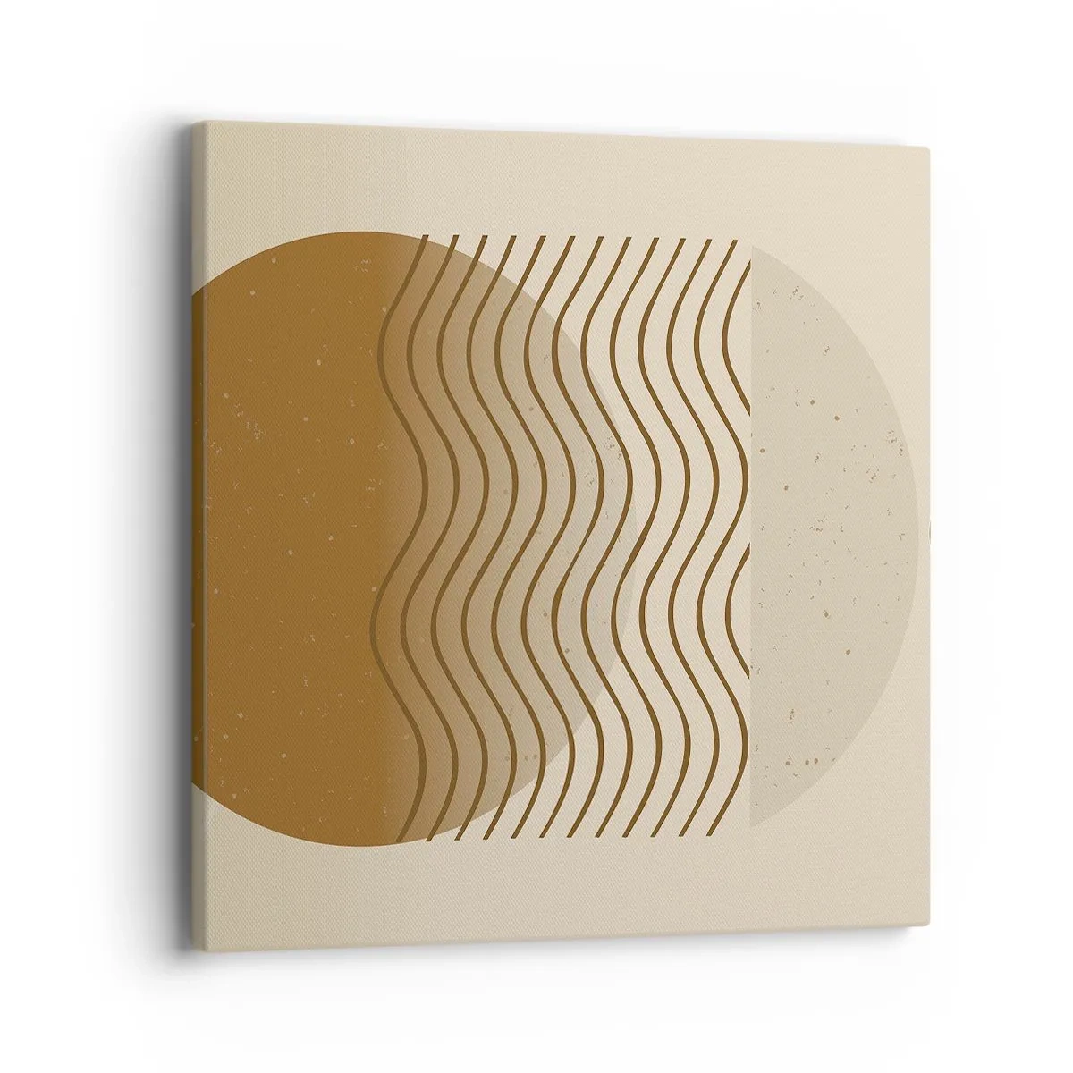 Canvastavla - Bild på duk - Om geometriska figurers ursprung - 40x40 cm