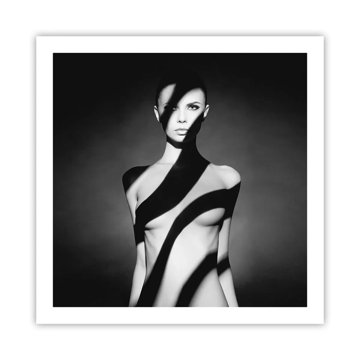 Affisch - I skenet och i skuggan - 60x60 cm