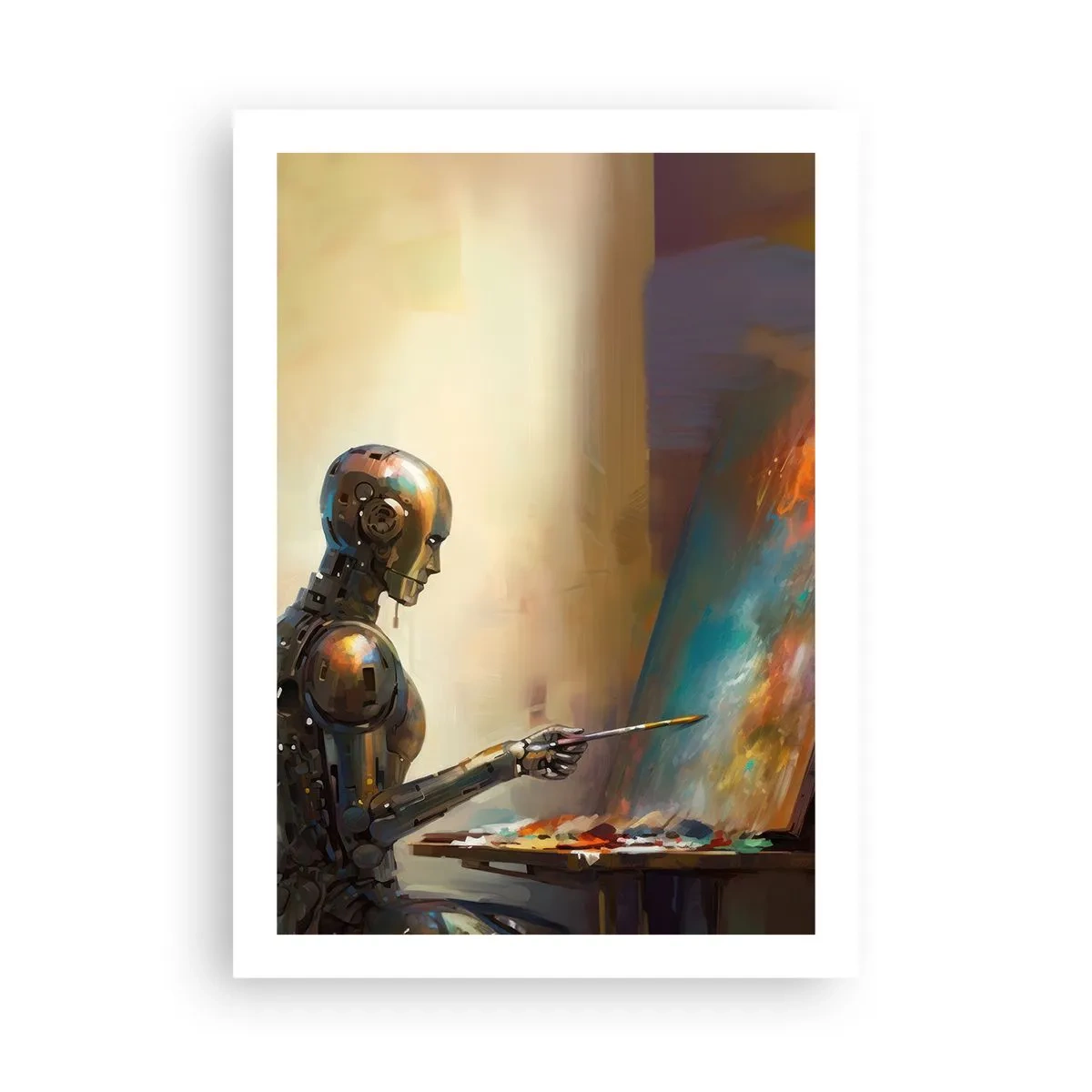 Affisch - Framtidens konst - 50x70 cm
