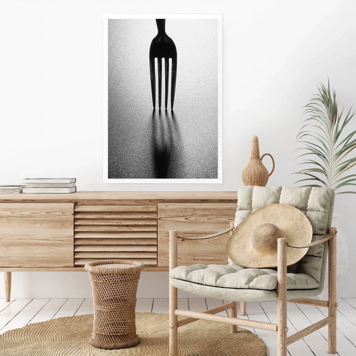 Affisch - Ljus och skugga - 40x50 cm